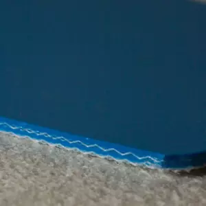 Пищевая ПВХ конвейерная лента гладкая 2.0мм синяя